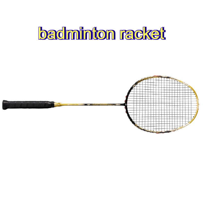 Sports Equipment Types - Lightweight Badminton Rackets Carbon Fiber Professional