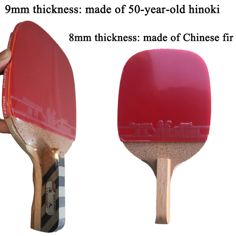 Cricket Bat Tape Ball - Haitian 8mm/9mm Chinese Fir/hinoki Wood Table