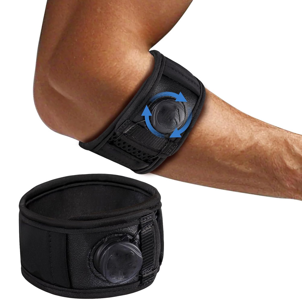 Tennis Elbow Brace - 1PCS Adjustable Knob Tennis Elbow Brace