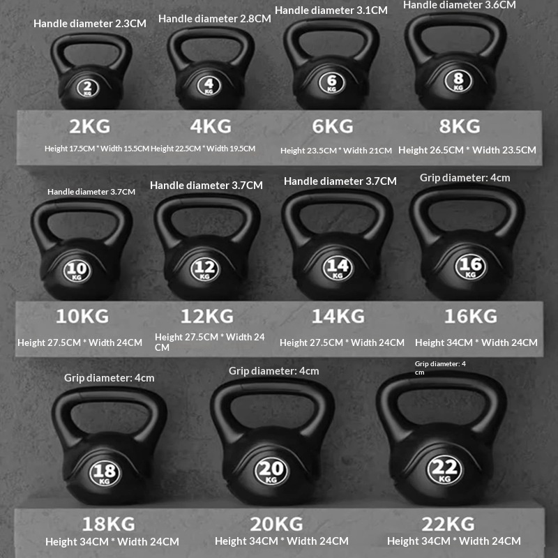 Sports Equipment Suppliers - 2026 Fitness Adjustable 8kg Kettlebell Ergonomic