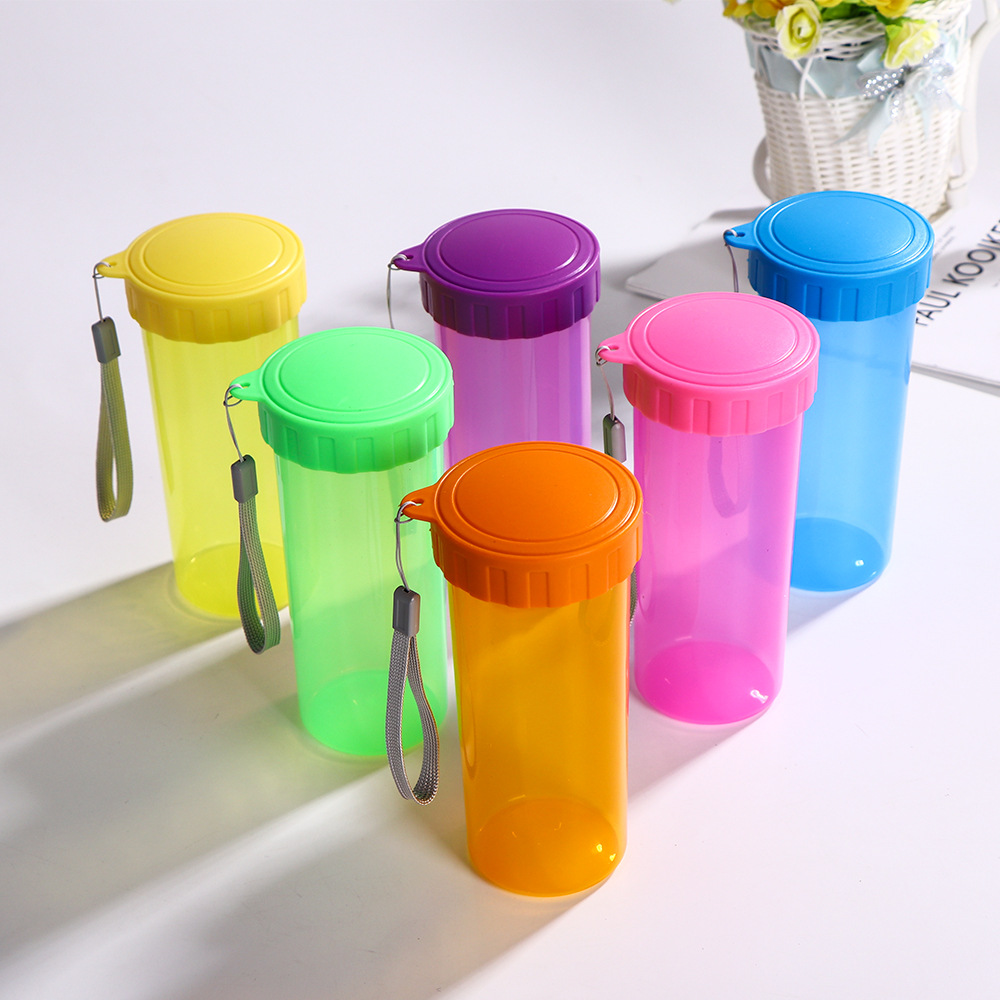 Sports Equipment Advertisement - Creative Transparent Sports Plastic Water Bottles