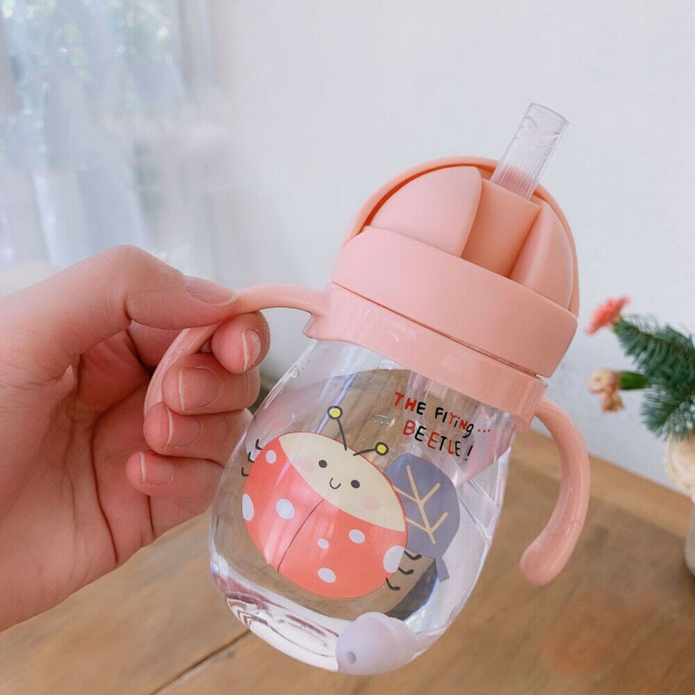 Sports Equipment Types - 350 ML Children Portable Straw Drinkware