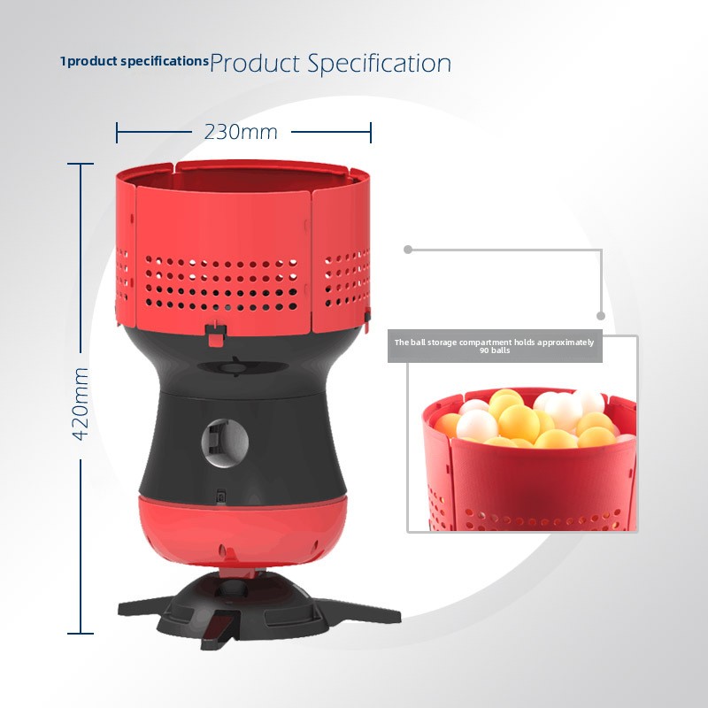 Portable Automatic Table Tenni - Ping Pong Ball Set 评论和价格