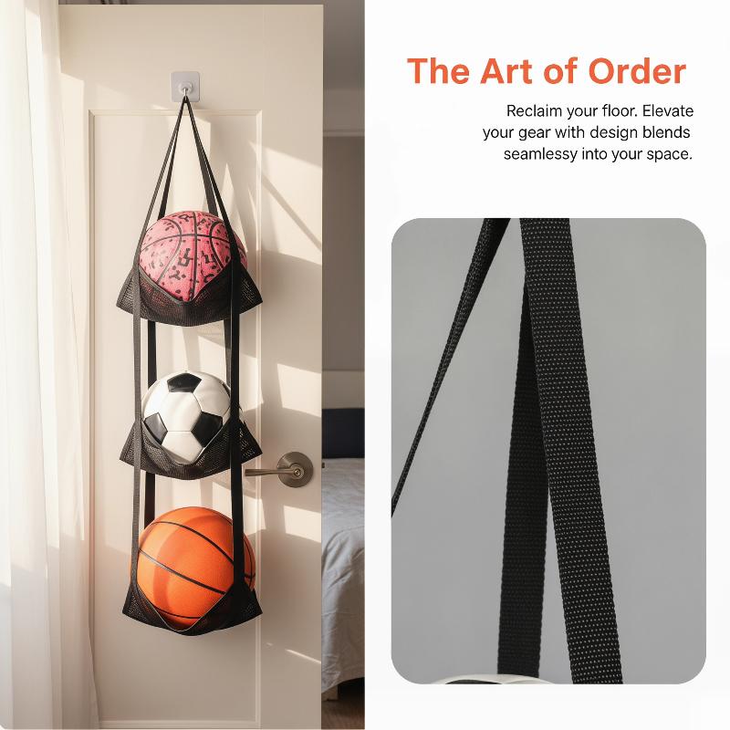 Wall Mounted Basketball Storag - Sports Equipment Organizer 评论和价格