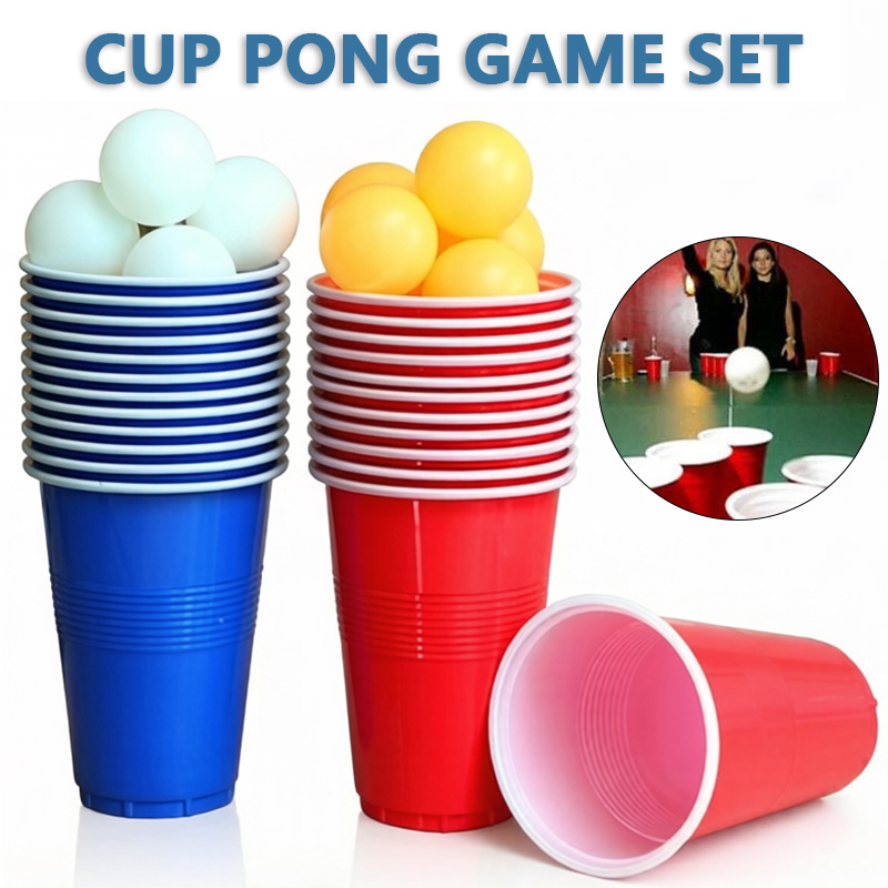 Beer Pong Game Set & Party Cup - Ping Pong Ball Set 评论和价格