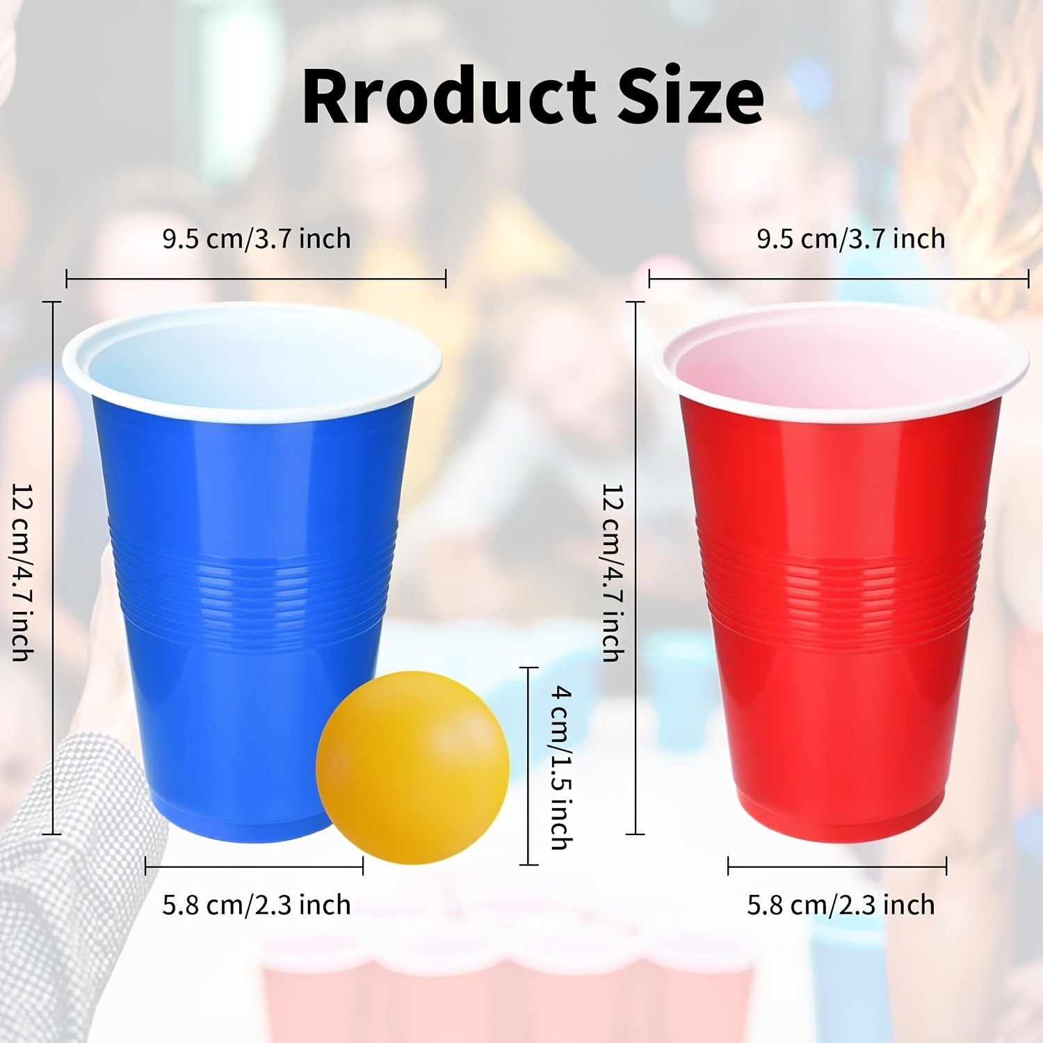 Beer Pong Game Set & Party Cup - Ping Pong Ball Set 评论和价格