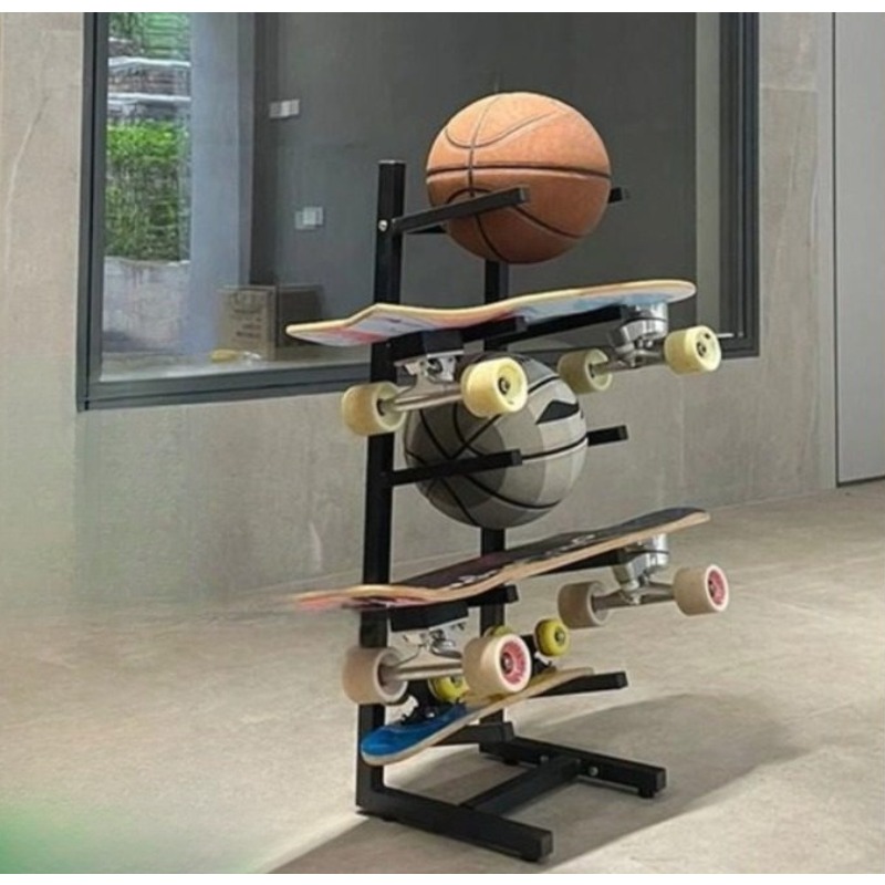 Skateboard Equipment Rack Inte - Sports Equipment Organizer 评论和价格