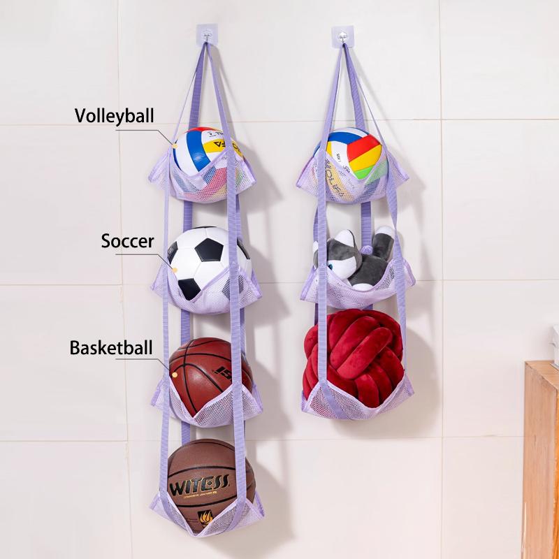 New Wall Mounted Ball Storage  - Sports Equipment Organizer 评论和价格