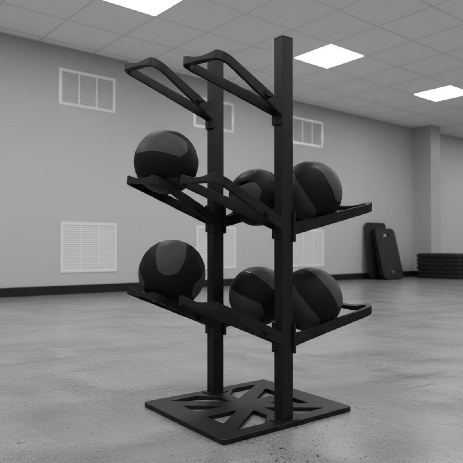 Basketball Rack Space Saving B - Sports Equipment Garage Storage 评论和价格