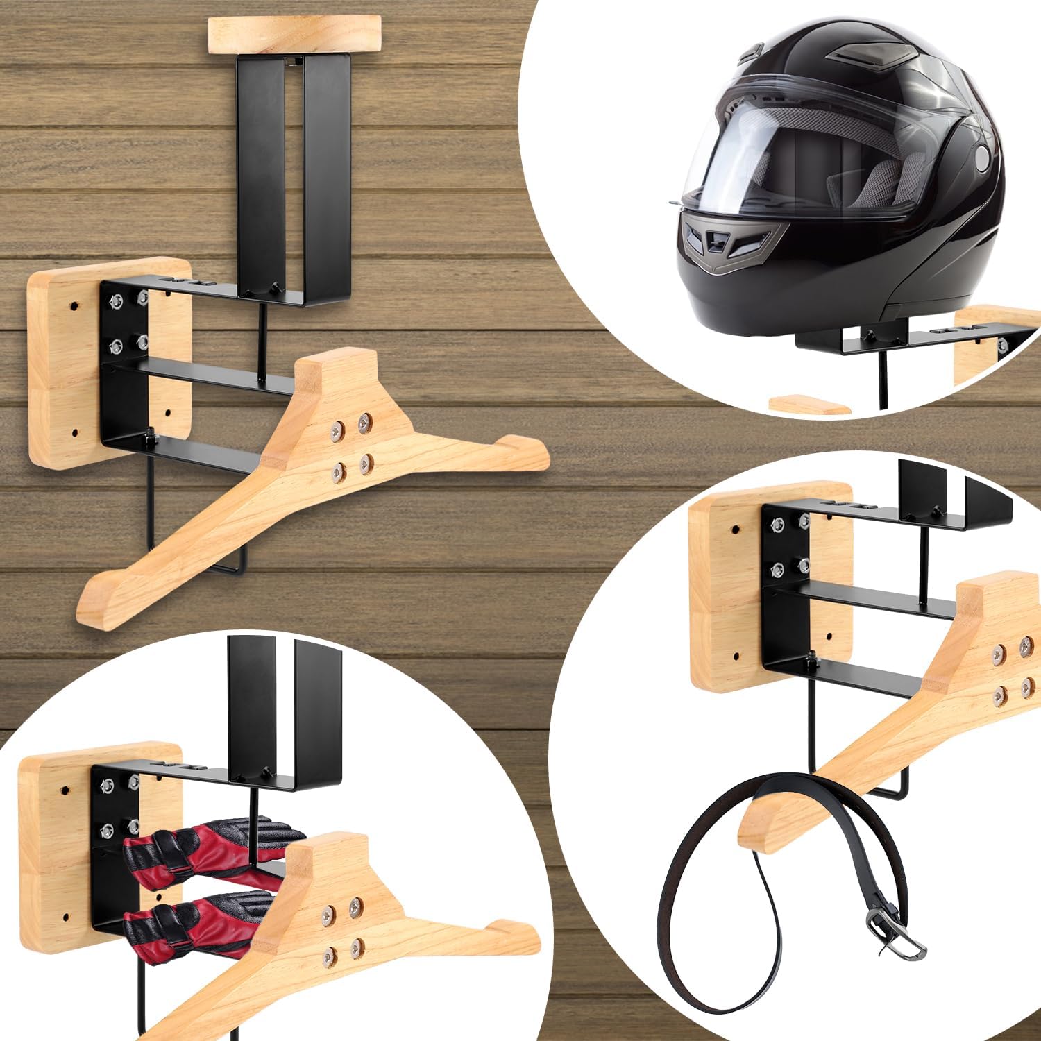 ​Motorcycle Helmet Holder Wall - Sports Equipment Organizer 评论和价格