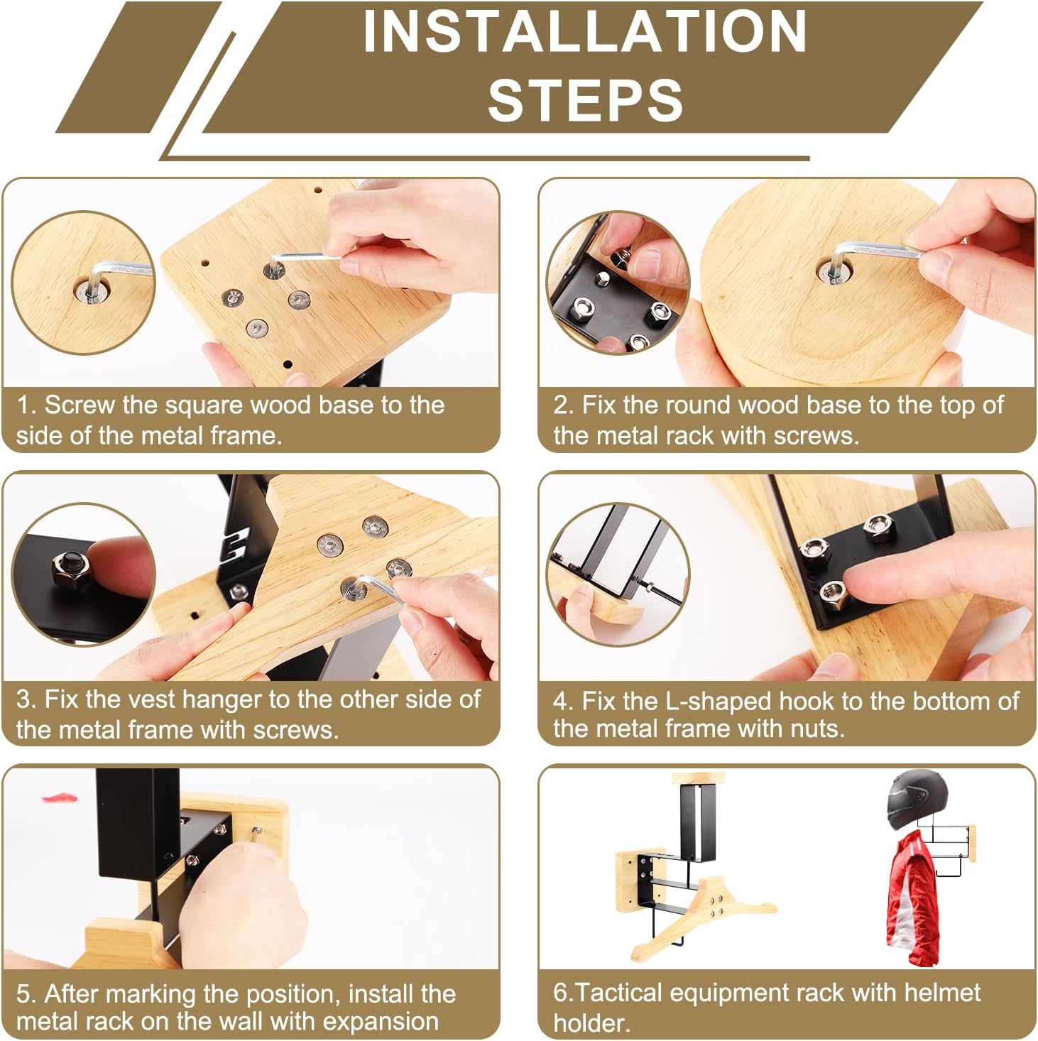 ​Motorcycle Helmet Holder Wall - Sports Equipment Organizer 评论和价格