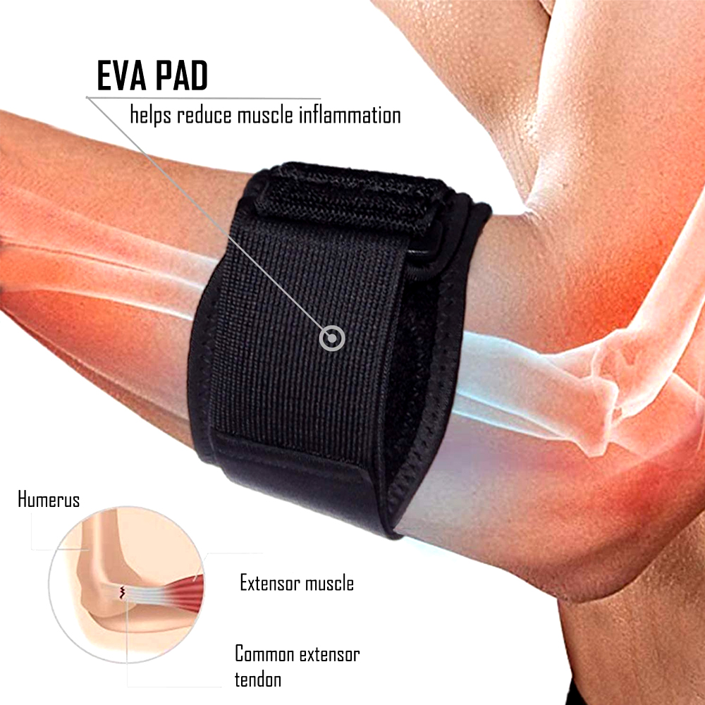 1Pcs Adjustable Compression El - Tennis Elbow Brace 评论和价格