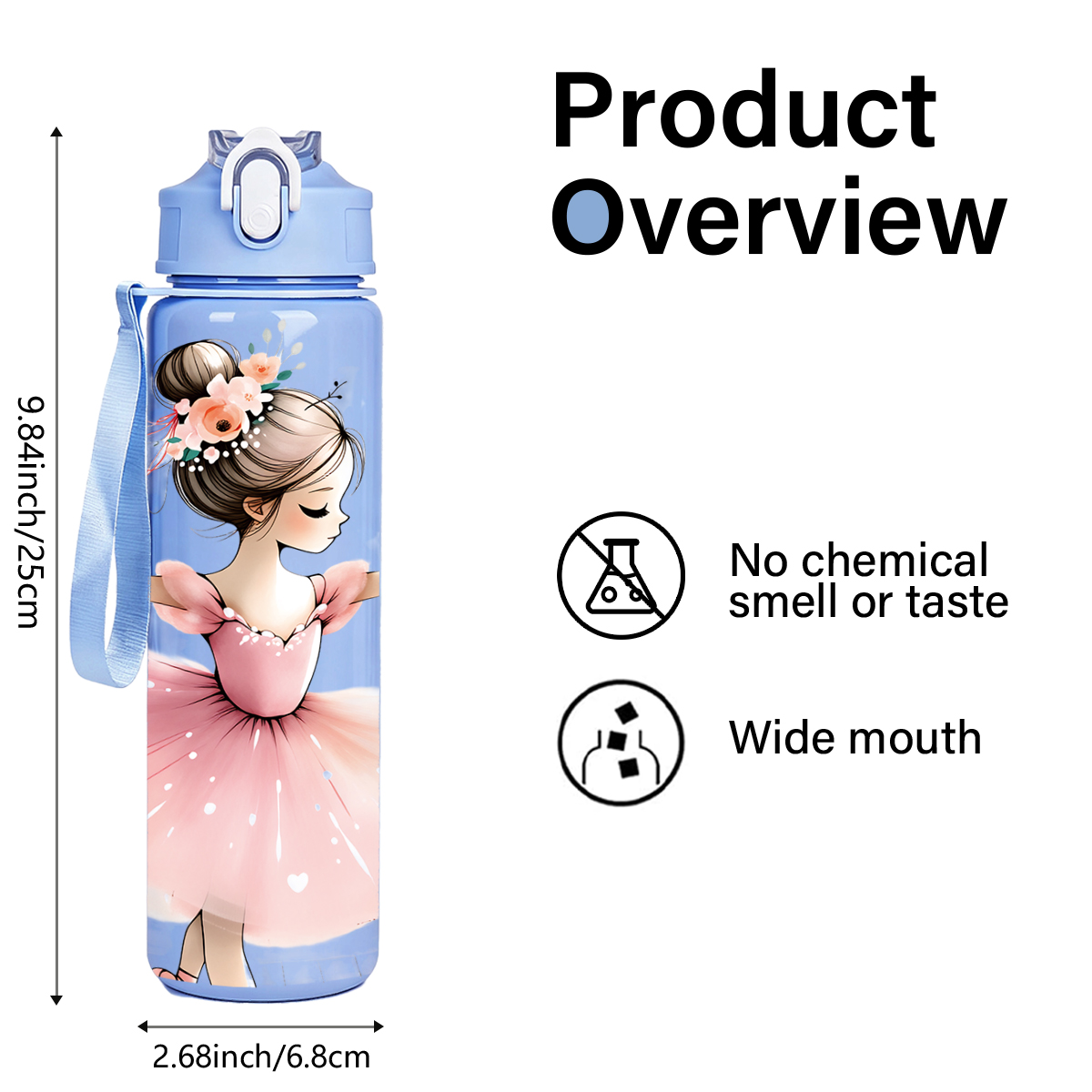 Ballerina Print 750ml Sports W - Sports Equipment Types 评论和价格