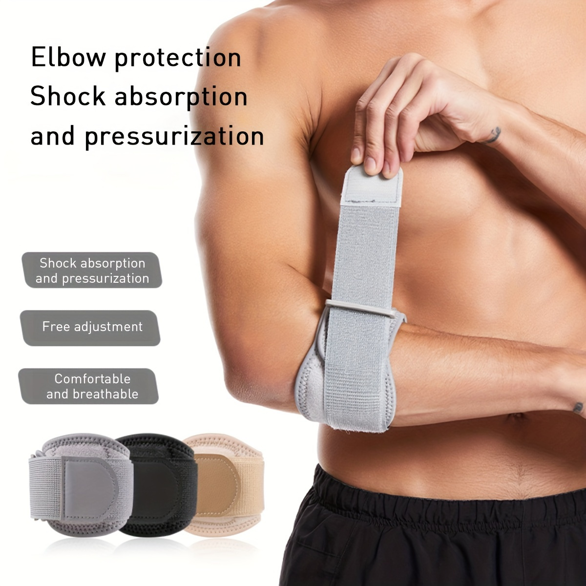 Breathable Compression Elbow B - Tennis Elbow Brace 评论和价格