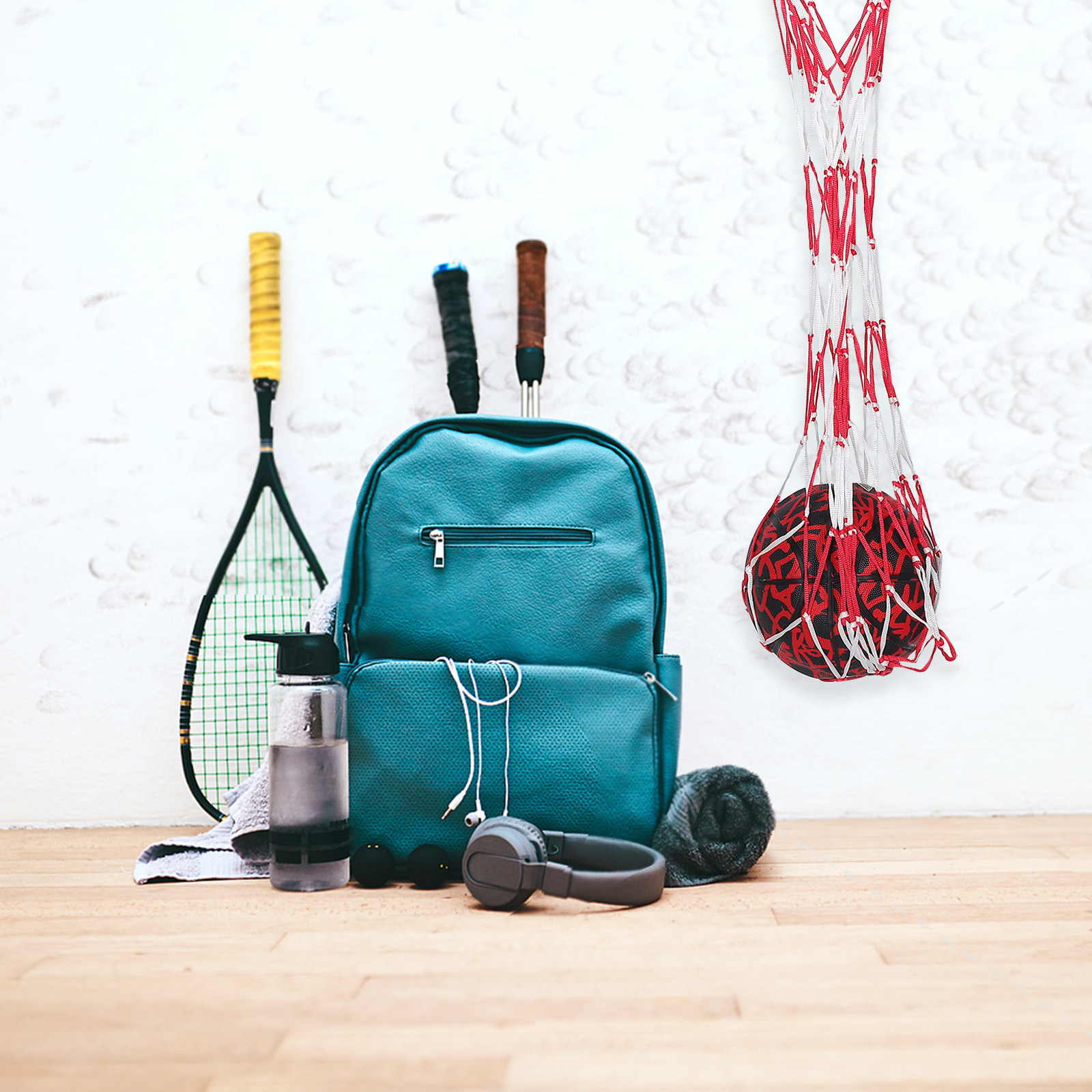 Mesh Ball Carrying Storage Bag - Sports Equipment Organizer 评论和价格