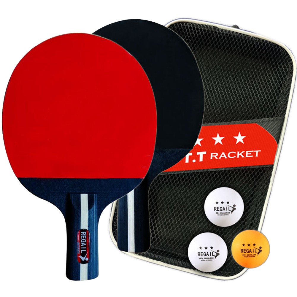 Table Tennis Paddles 2 Rackets - Ping Pong Ball Set 评论和价格