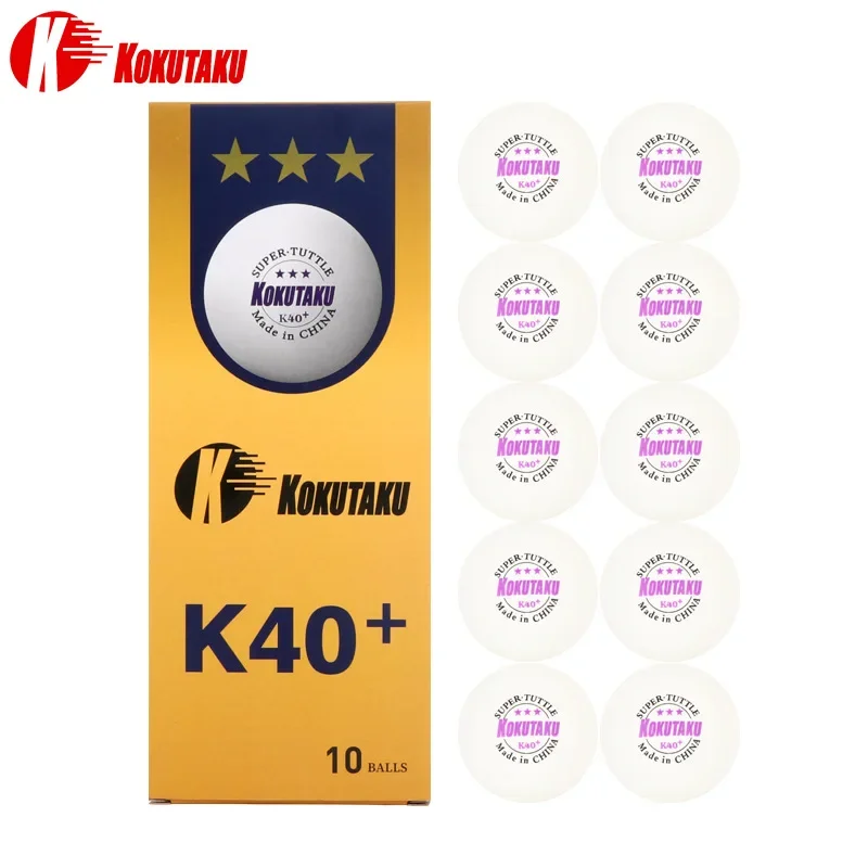 Clearance Kokutaku K40+ 3-Star - Ping Pong Ball Set 评论和价格