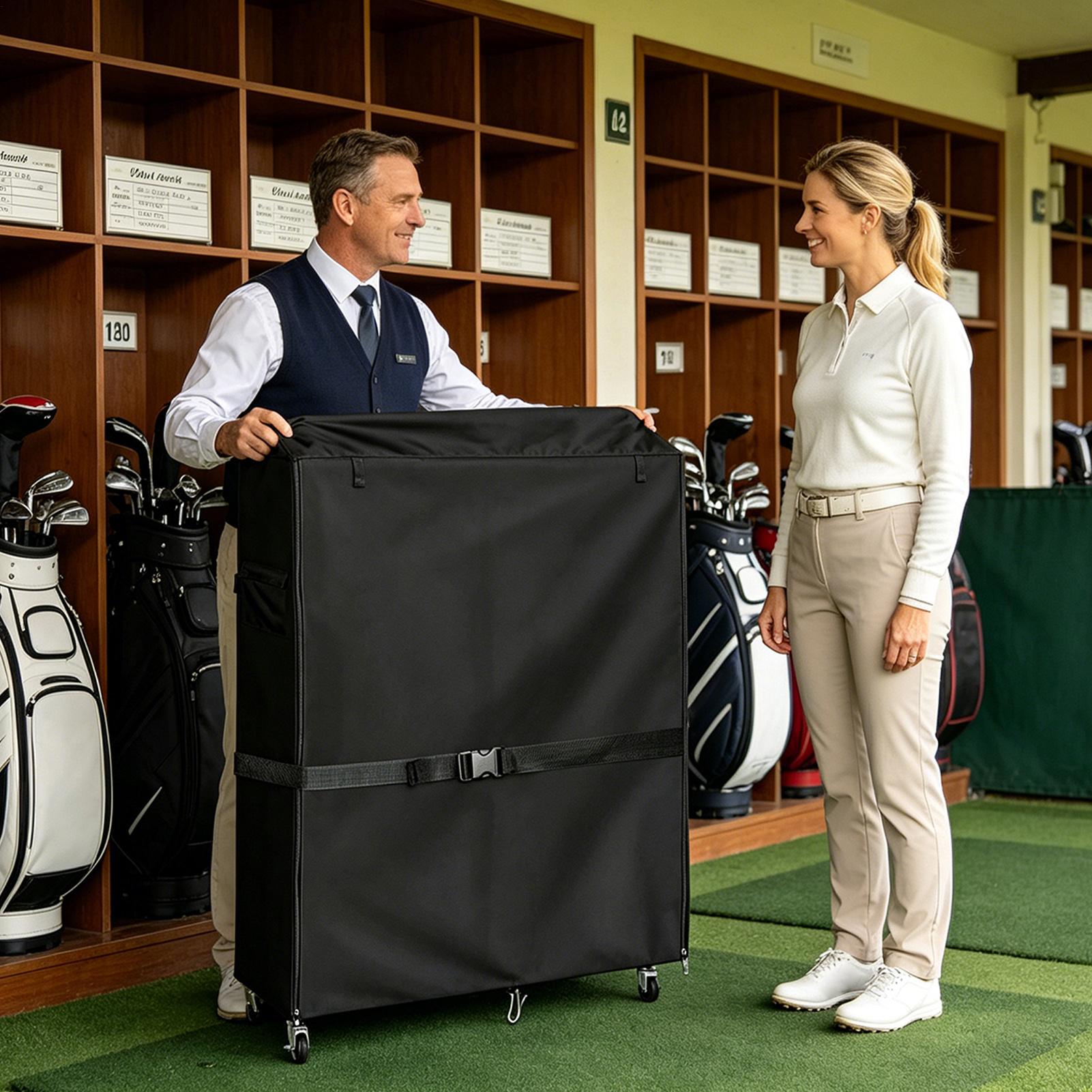 Golf Bag Storage Cover Oxford  - Sports Equipment Garage Storage 评论和价格