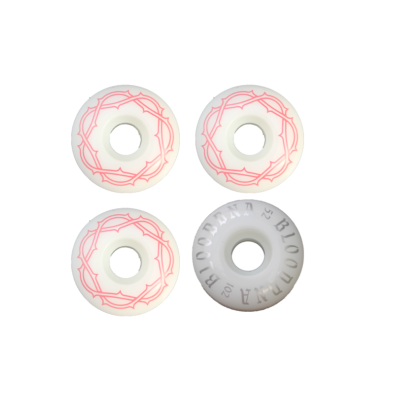 4Pcs Skateboard Wheels With be - Skateboard Complete Deck 评论和价格