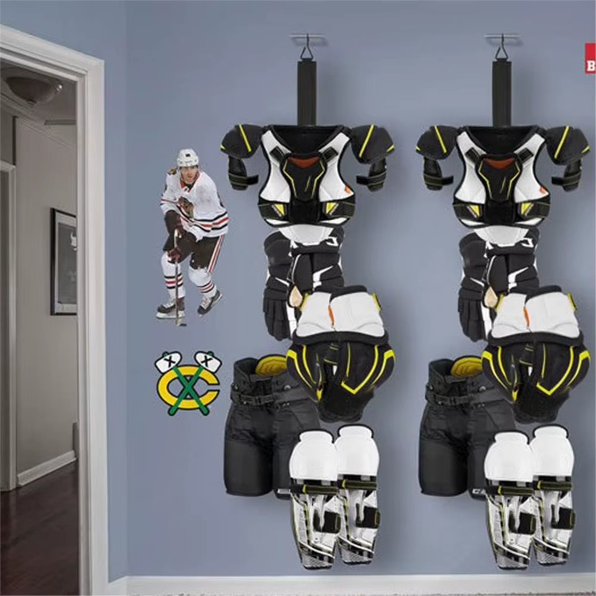 (LBER) Hockey Drying Rack Equi - Sports Equipment Organizer 评论和价格