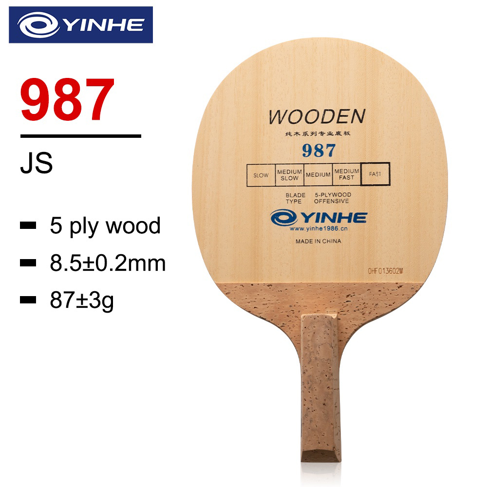 Yinhe 987 Korea Style Table Te - Cricket Bat Tape Ball 评论和价格