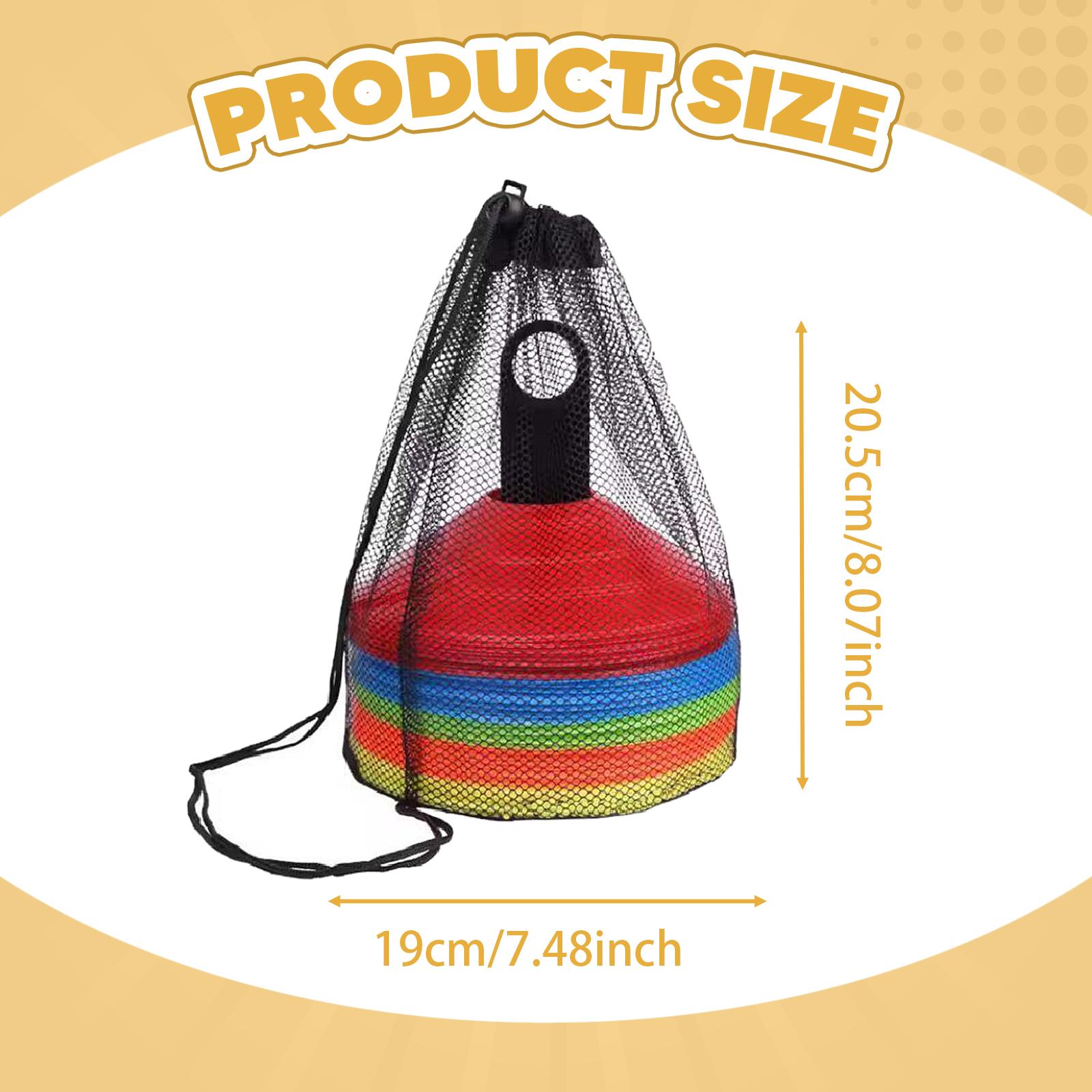 Soccer Cones Set Plastic Marke - Sports Equipment In School 评论和价格