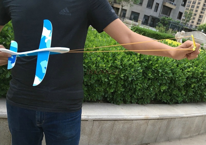Rubber band ejection aircraft  - Sports Equipment In School 评论和价格