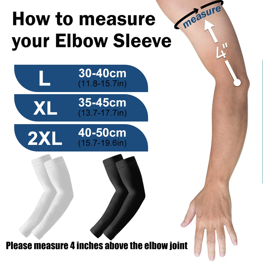 1Pair Compression Arm Sleeves, - Tennis Elbow Brace 评论和价格